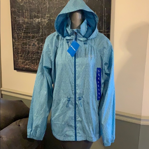 NWT Columbia Hooded Windbreaker Jacket - Picture 1 of 8